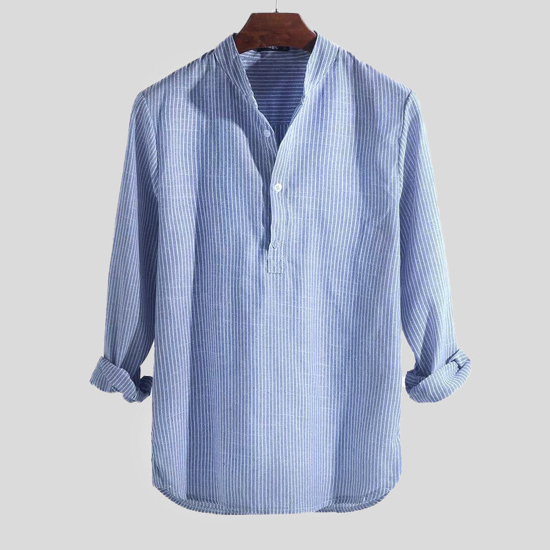 Cotton-Linen Henley