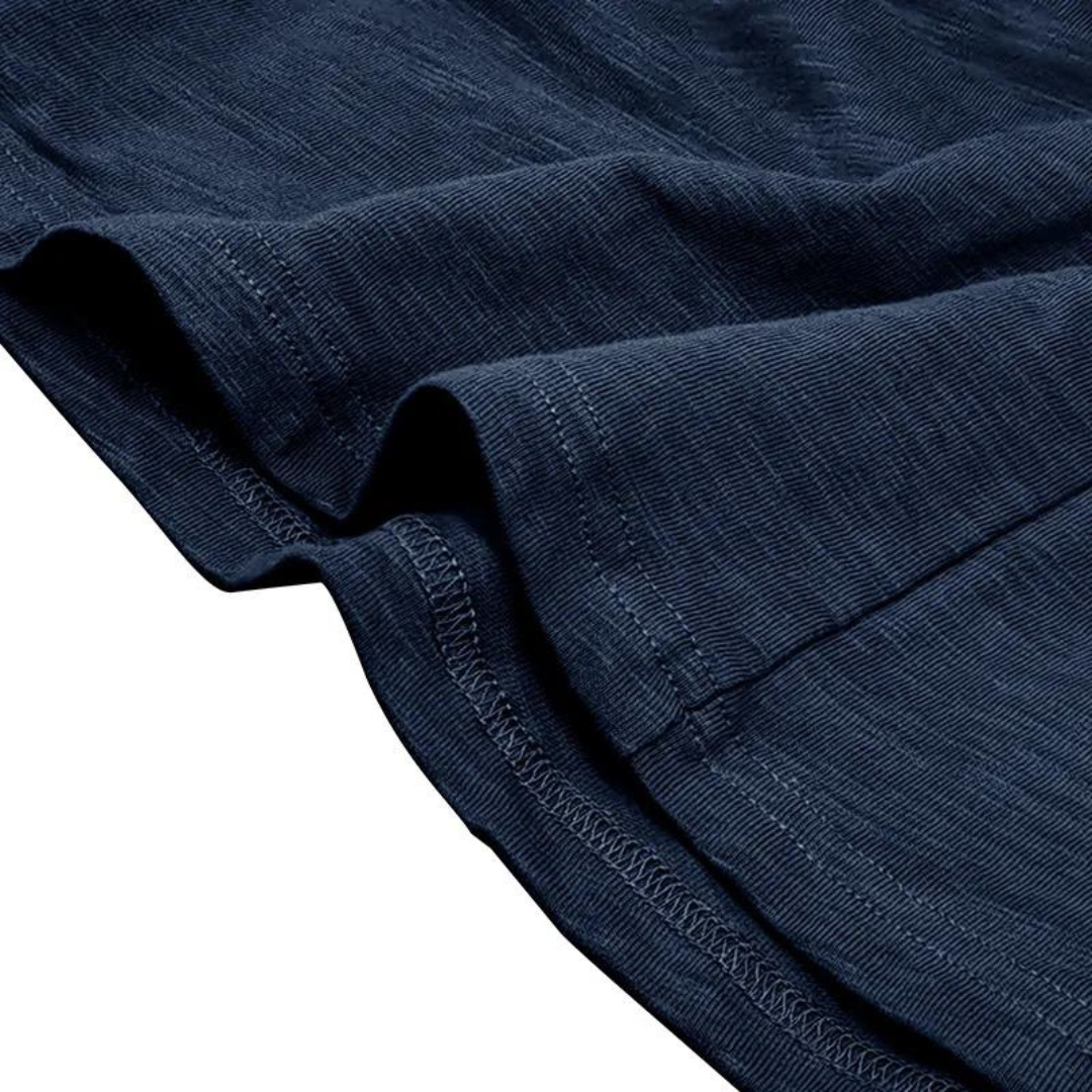 Cotton Henley Shirt