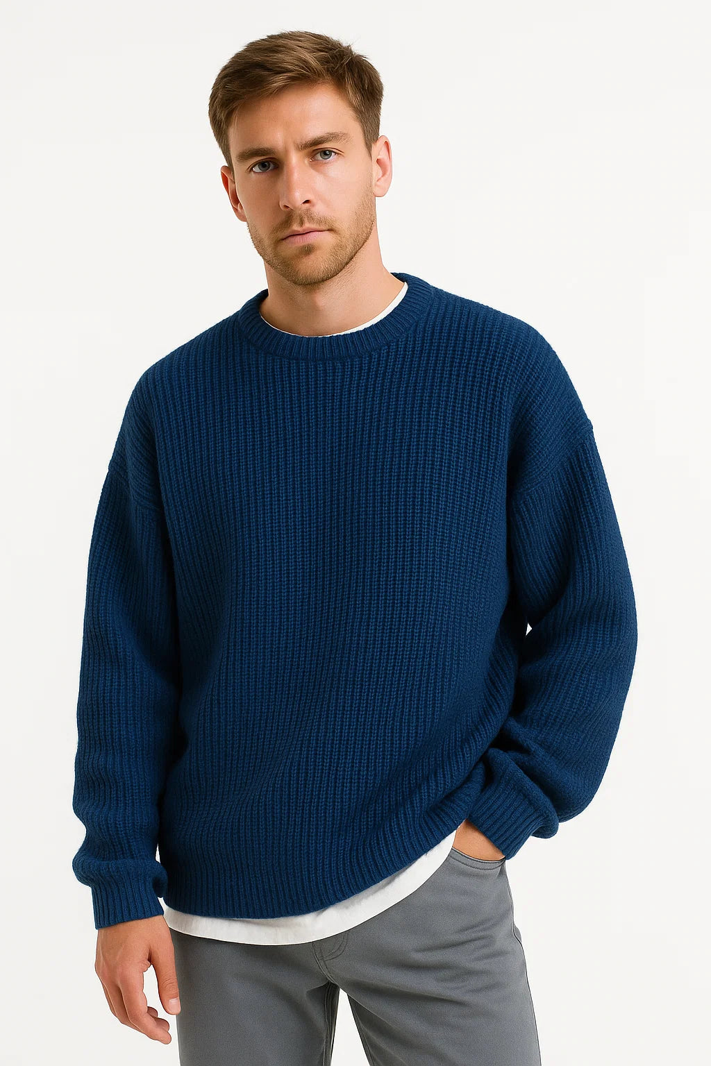 Oversized Ribbed Sweater