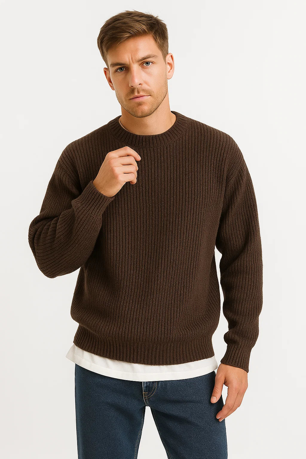 Oversized Ribbed Sweater