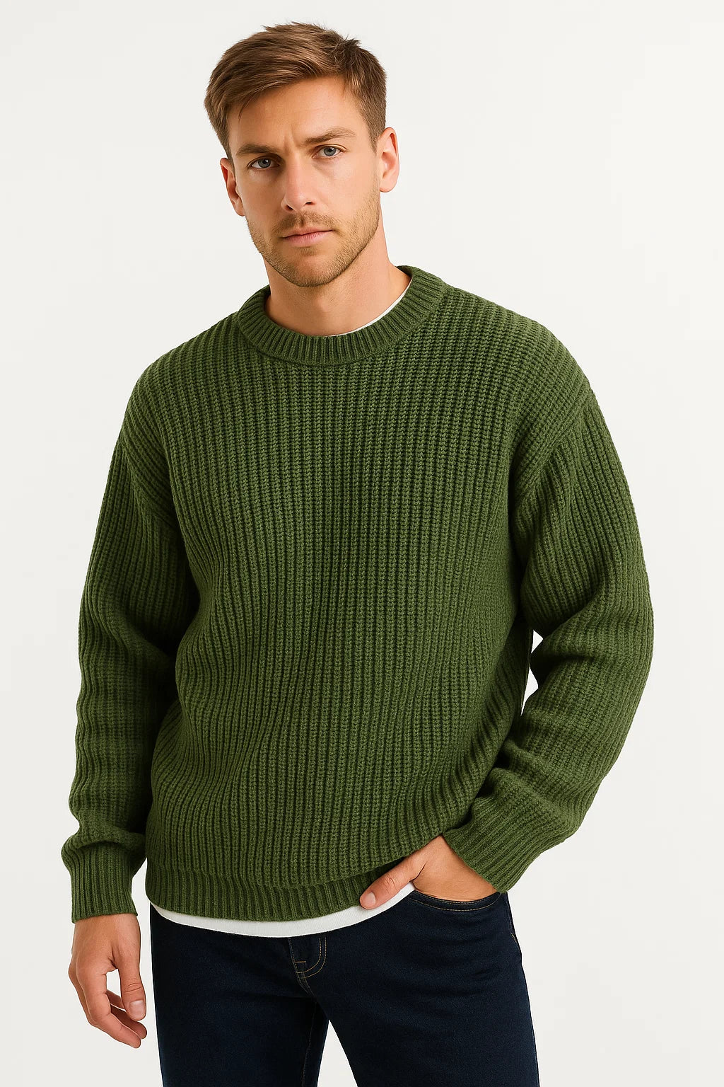 Oversized Ribbed Sweater