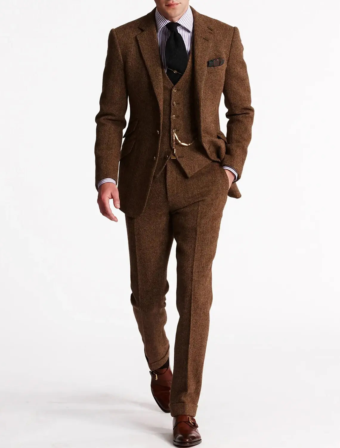 Tweed Three-Piece Suit