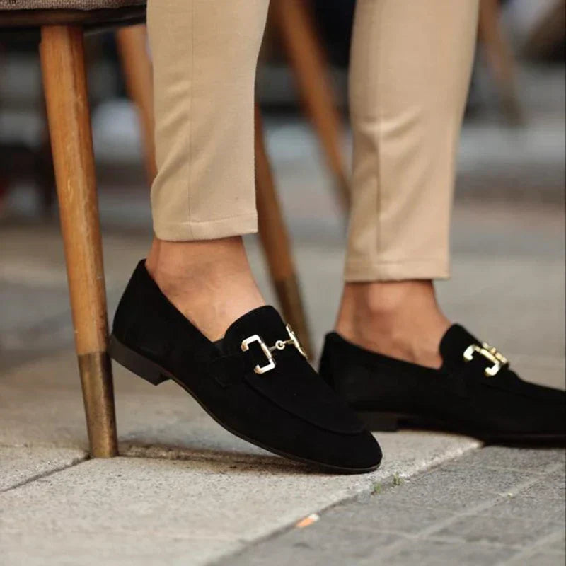 Suede Horsebit Loafer