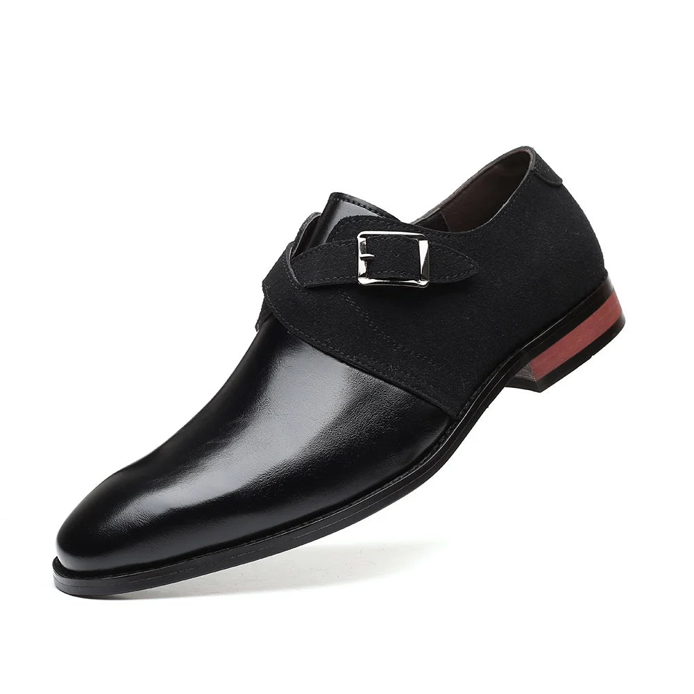 Double-Buckle Monk Loafer