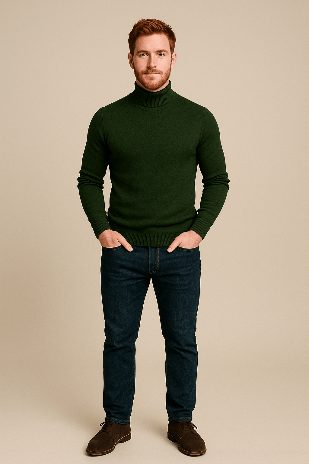 Slim Turtleneck Sweater