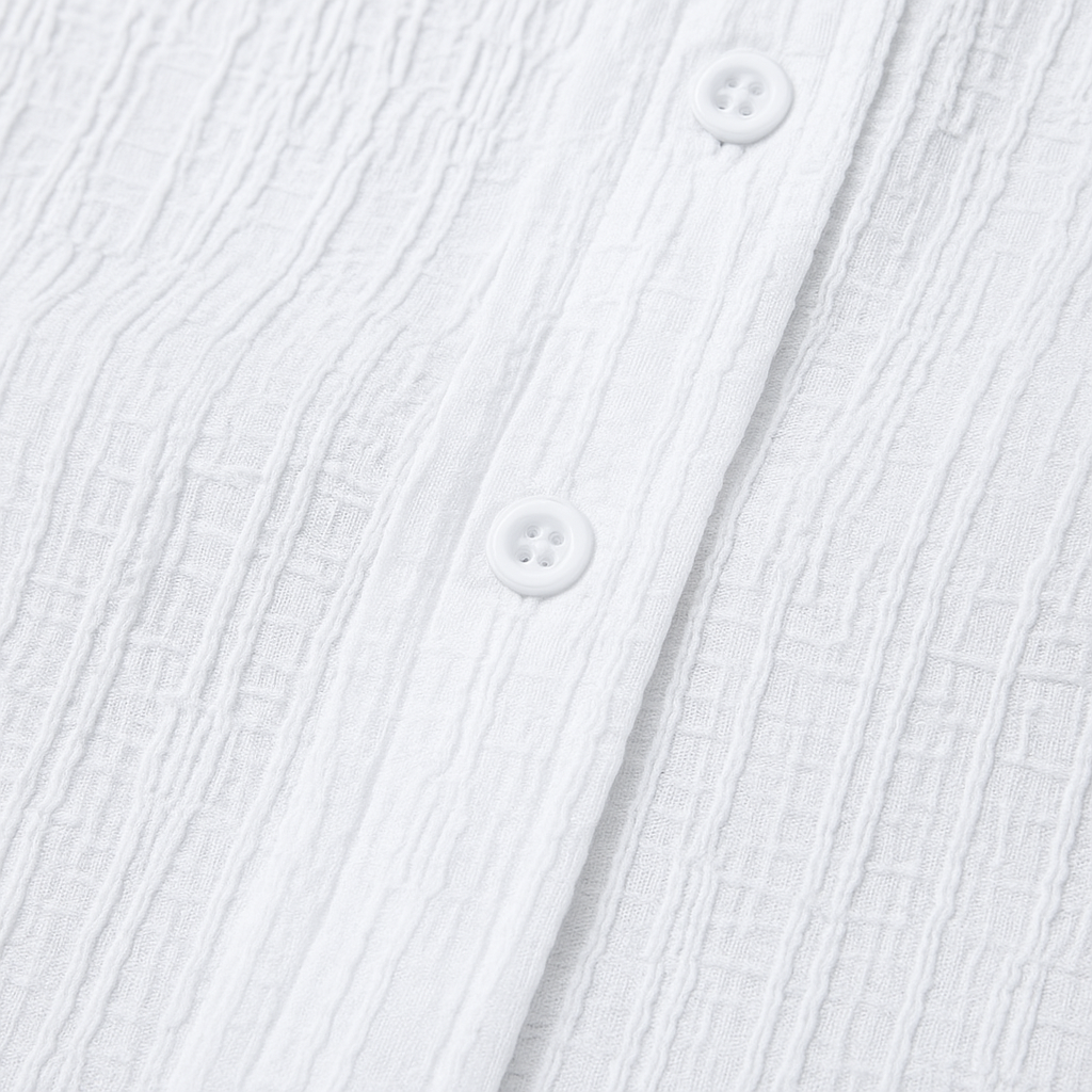 Crinkle Cotton-Linen Set