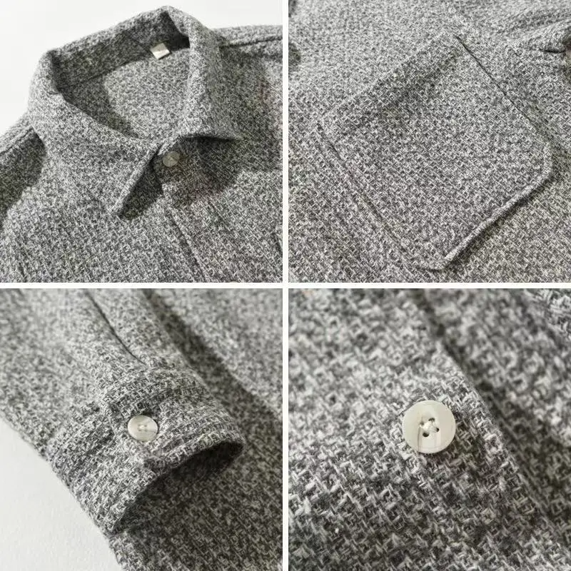 Textured Soft-Knit Shirt
